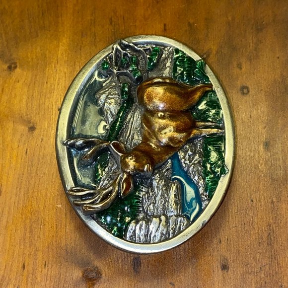 Bergamot Brass Works Vintage Belt Buckle - Picture 4 of 11